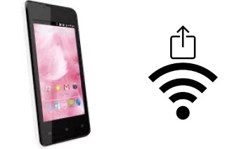 Como gerar um código QR com a senha Wifi em um Spice Mi-438 Stellar Glide