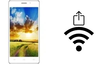 Como gerar um código QR com a senha Wifi em um Spice Stellar 526 (Mi-526)