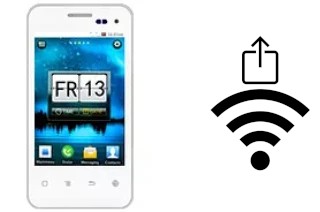 Como gerar um código QR com a senha Wifi em um Spice Mi-355 Stellar Craze