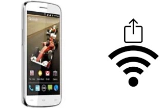 Como gerar um código QR com a senha Wifi em um Spice Mi-502n Smart FLO Pace3