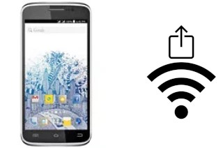 Como gerar um código QR com a senha Wifi em um Spice Mi-550 Pinnacle Stylus