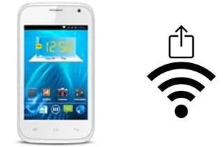 Como gerar um código QR com a senha Wifi em um Spice Mi-423 Smart Flo Ivory 2