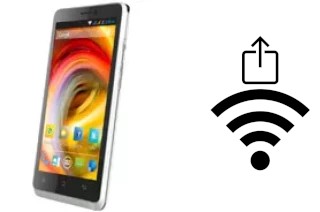 Como gerar um código QR com a senha Wifi em um Spice Mi-492 Stellar Virtuoso Pro+