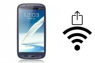 Como gerar um código QR com a senha Wifi em um Star I9220