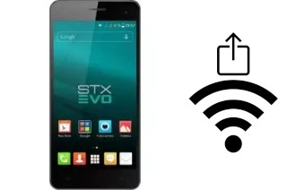 Como gerar um código QR com a senha Wifi em um Stonex STX EVO