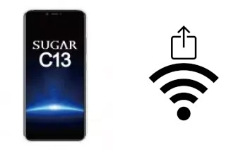 Como gerar um código QR com a senha Wifi em um Sugar C13