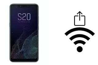 Como gerar um código QR com a senha Wifi em um Sugar S20