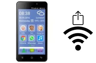 Como gerar um código QR com a senha Wifi em um Switel eSmart M2