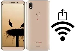 Como gerar um código QR com a senha Wifi em um Symphony i72