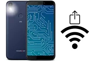 Como gerar um código QR com a senha Wifi em um Symphony P11