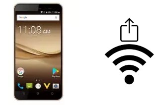 Como gerar um código QR com a senha Wifi em um Symphony Roar V95