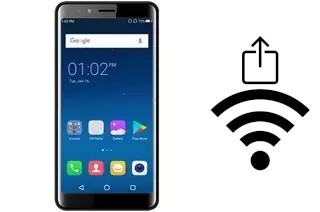 Como gerar um código QR com a senha Wifi em um Symphony V130