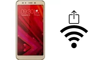 Como gerar um código QR com a senha Wifi em um Symphony V140