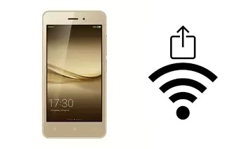 Como gerar um código QR com a senha Wifi em um Symphony V47