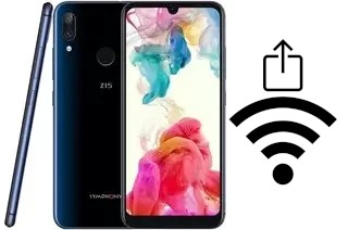 Como gerar um código QR com a senha Wifi em um Symphony Z15