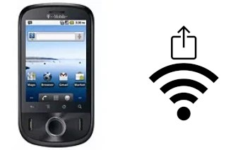 Como gerar um código QR com a senha Wifi em um T-Mobile Comet