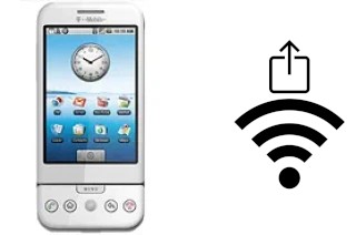 Como gerar um código QR com a senha Wifi em um T-Mobile G1