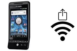 Como gerar um código QR com a senha Wifi em um T-Mobile G2 Touch