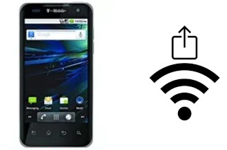 Como gerar um código QR com a senha Wifi em um T-Mobile G2x