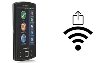 Como gerar um código QR com a senha Wifi em um T-Mobile Garminfone