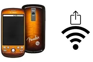 Como gerar um código QR com a senha Wifi em um T-Mobile myTouch 3G Fender Edition