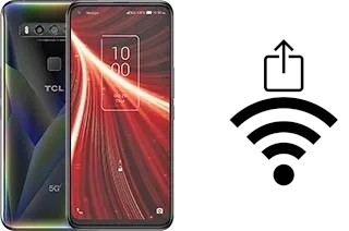 Como gerar um código QR com a senha Wifi em um TCL 10 5G UW