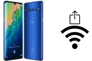 Como gerar um código QR com a senha Wifi em um TCL 10 Plus