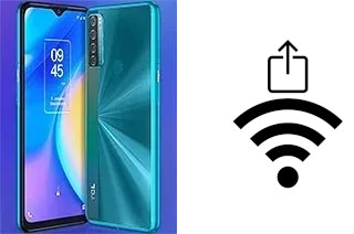 Como gerar um código QR com a senha Wifi em um TCL 20 SE