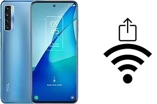 Como gerar um código QR com a senha Wifi em um TCL 20L+