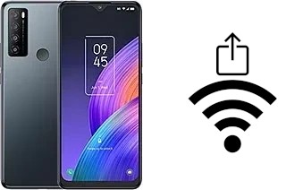 Como gerar um código QR com a senha Wifi em um TCL 30 XL