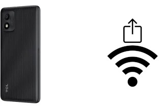 Como gerar um código QR com a senha Wifi em um TCL 304