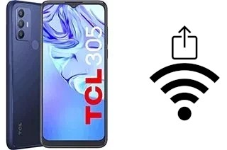 Como gerar um código QR com a senha Wifi em um TCL 305