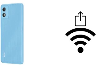 Como gerar um código QR com a senha Wifi em um TCL 305i