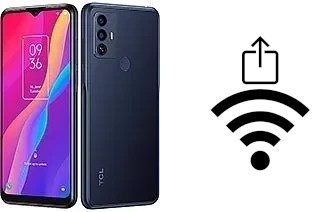 Como gerar um código QR com a senha Wifi em um TCL 30E