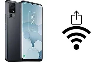 Como gerar um código QR com a senha Wifi em um TCL 40 XL