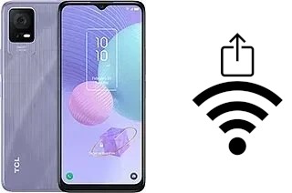 Como gerar um código QR com a senha Wifi em um TCL 405