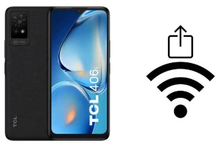 Como gerar um código QR com a senha Wifi em um TCL 406i