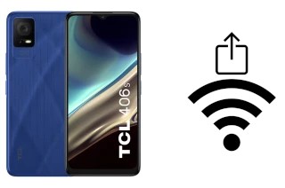 Como gerar um código QR com a senha Wifi em um TCL 406s