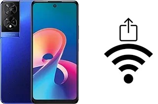 Como gerar um código QR com a senha Wifi em um TCL 50 XE