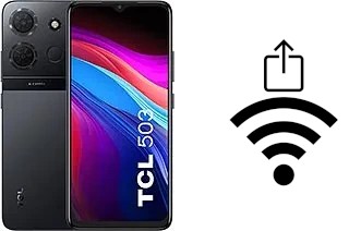 Como gerar um código QR com a senha Wifi em um TCL 503