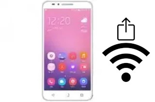 Como gerar um código QR com a senha Wifi em um TCL i718M