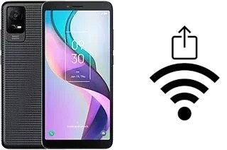 Como gerar um código QR com a senha Wifi em um TCL Ion X