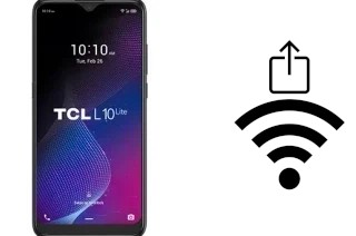 Como gerar um código QR com a senha Wifi em um TCL L10 Lite