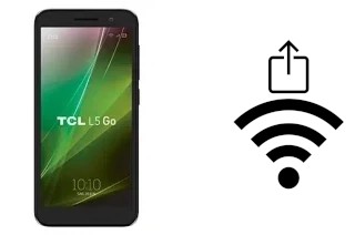 Como gerar um código QR com a senha Wifi em um TCL L5 GO