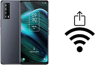 Como gerar um código QR com a senha Wifi em um TCL Stylus