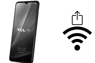 Como gerar um código QR com a senha Wifi em um TCL T9