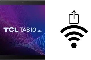 Como gerar um código QR com a senha Wifi em um TCL Tab10 Lite