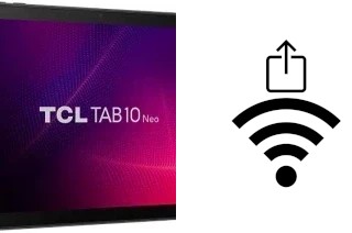 Como gerar um código QR com a senha Wifi em um TCL Tab10 Neo