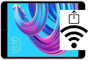 Como gerar um código QR com a senha Wifi em um Teclast M89 Pro