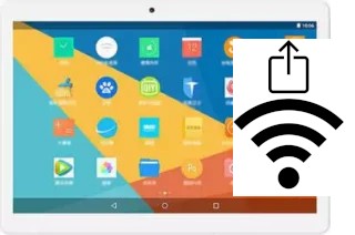 Como gerar um código QR com a senha Wifi em um Teclast P10 4G